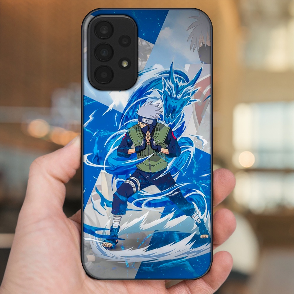 Ốp lưng Samsung A23 viền đen in hình Hatake Kakashi Naruto