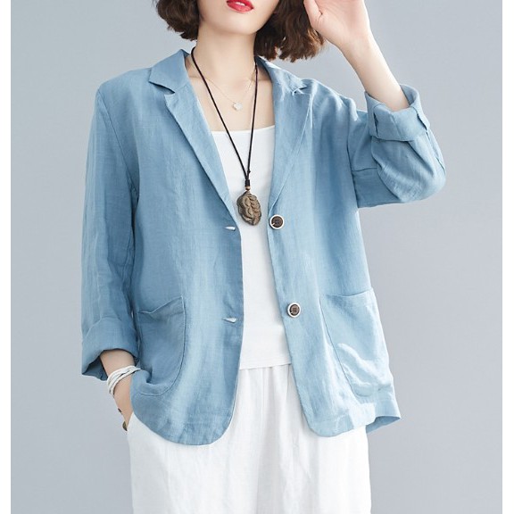 G817 Áo vest big size freesize dạng mỏng kiểu dáng thanh lịch sang trọng sẵn ĐEN XANH M | BigBuy360 - bigbuy360.vn