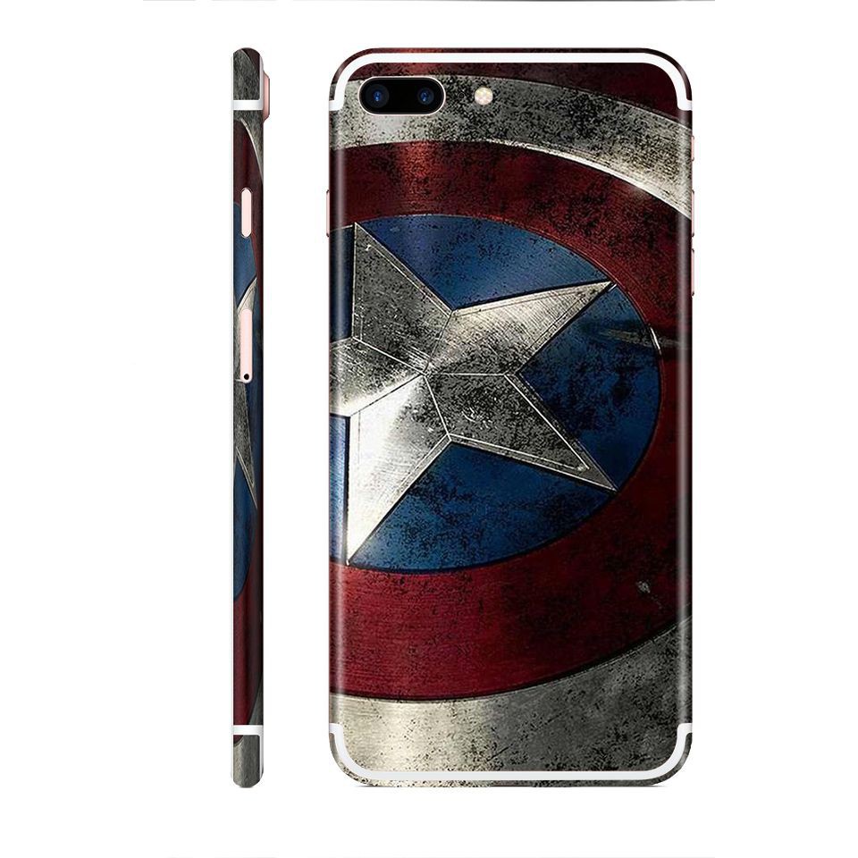 Miếng Dán Skin Điện Thoại ❤️ In Hình Captain Cho Iphone 6/ 7/ 8/ X/ XS/ 11/ 11 Pro Max Và Các Dòng Máy Android