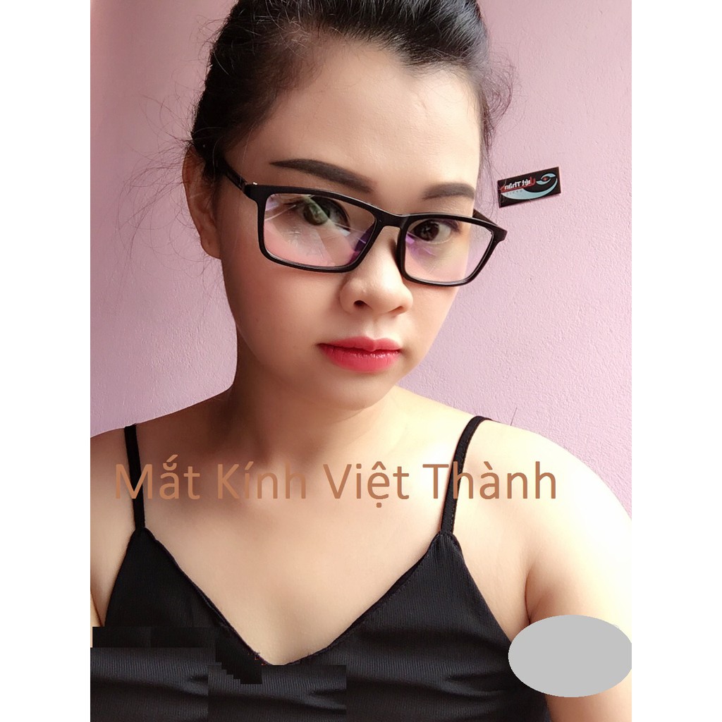 gọng Kính cận vuông cho nam nữ  kính mắt form vuông giả cận DG1