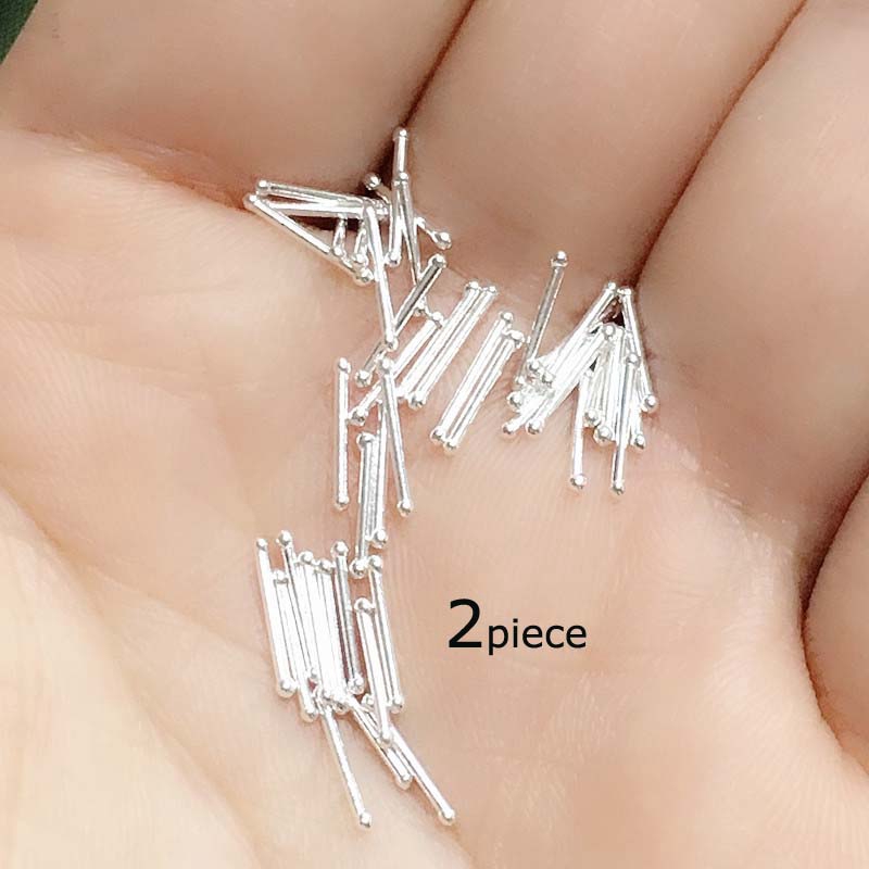 Cặp chốt hoa tai bằng bạc 925