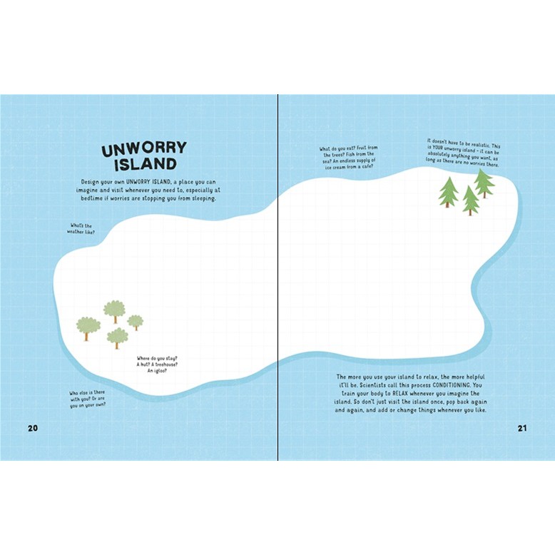 Sách Usborne - Sách thiếu nhi khoa học The unworry book