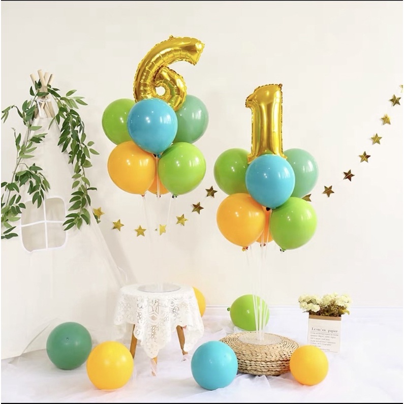 Trụ bóng xoè 7 nhánh ( 70cm ) . ( Ko kèm bóng ) .