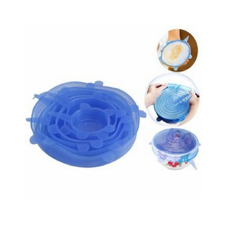 Bộ 6 nắp đậy silicon