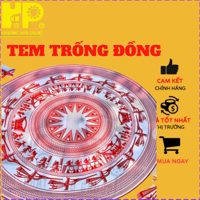 Tem xe tải đẹp, decal  dán nắp capo  ô tôtrống đồng ,phụ  kiện xe  ô tô   - TEM SIÊU BÁN CHẠY NHẤT THỊ TRƯỜNG