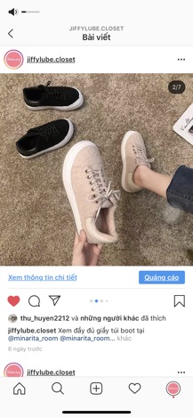 [ORDER] Giầy bông