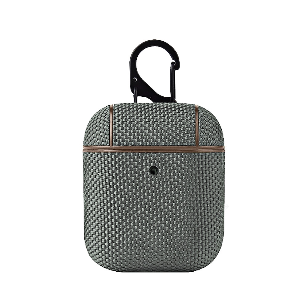 Vỏ Đựng Hộp Sạc Tai Nghe Không Dây Bằng Vải Nylon Chống Thấm Nước Bảo Vệ Cho Airpods 2 1