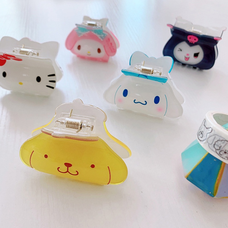 Kẹp Tóc Móng Vuốt Hình Động Vật Hoạt Hình Dễ Thương Phong Cách Hàn Quốc Cho Nữ