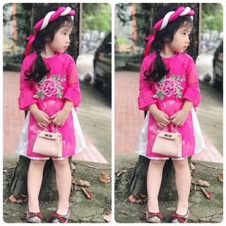 SET ÁO DÀI CÁCH TÂN CHO BÉ (KÈM VÁY,MẤN)