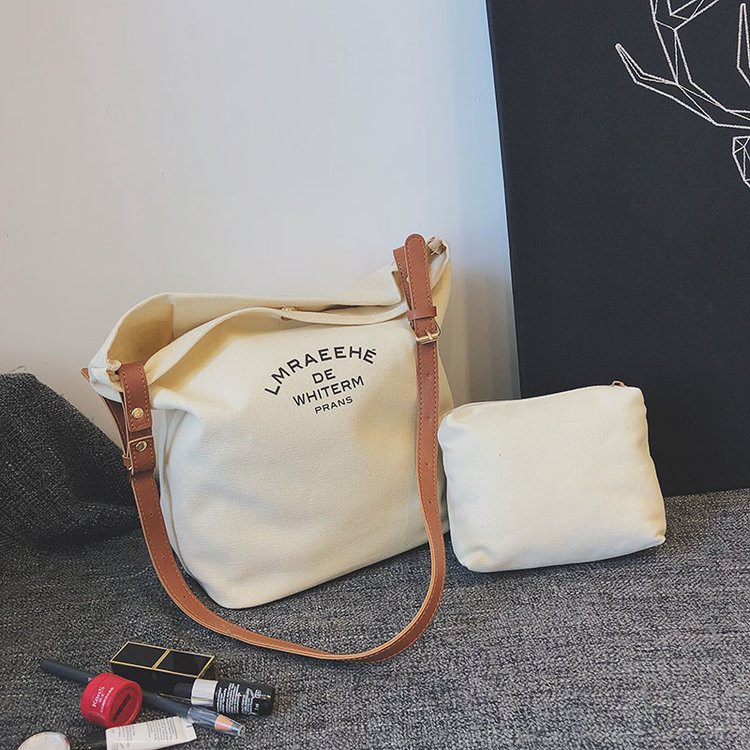 Túi Đeo Vai Vải Bố Phù Hợp Cho Các Dịp Giải Trí IELGY