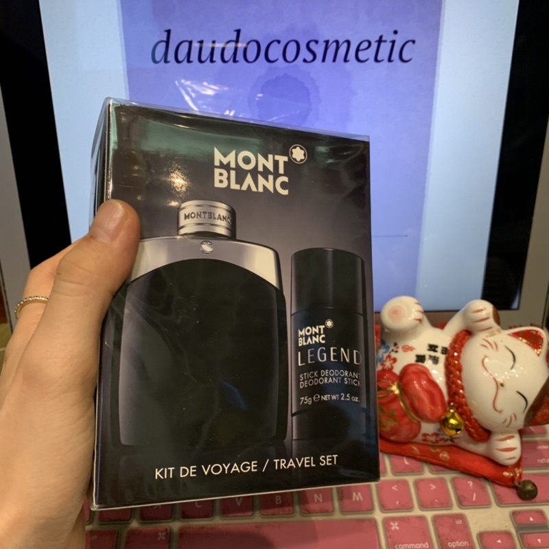 Set Nước hoa Mont Blanc Montblanc Legend EDT 100ml + Lăn khử mùi 75g