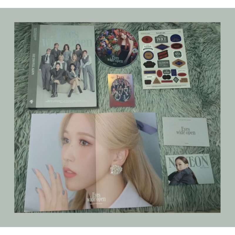 TWICE ALBUM EYE WIDE OPEN LẺ