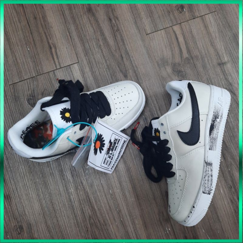 Giày Thể Thao 𝗔𝗙𝟭 Trắng Hoa Cúc Paranoise 2.0 Tróc Sơn - Giày Sneaker AF1 Trắng Hoa Cúc Nam Nữ Cao Cấp Full Box