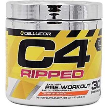 Cellucor C 4 Ripped Hỗ Trợ Đốt Mỡ Và Tăng Sức Mạnh Trong Tập Luyện (30 Lần Dùng)