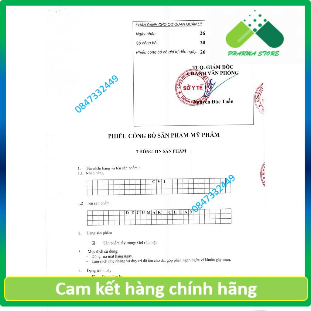 [NEW] Combo DECUMAR ADVANCED [Gel ngừa mụn, gel rửa mặt kiềm nhờn, kem chống nắng] (Decuma, advance] | BigBuy360 - bigbuy360.vn