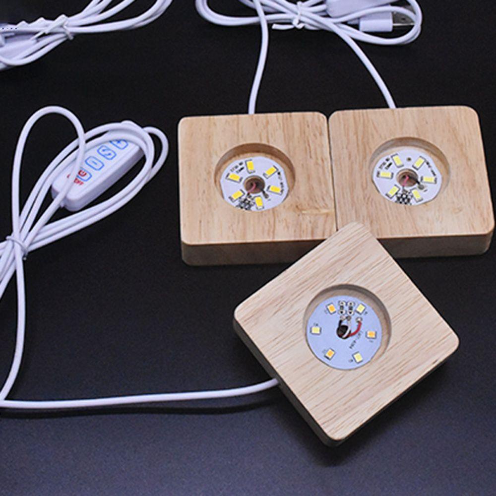 Giá Đỡ Bóng Pedestal Hình Vuông Có Cổng Sạc USB Dùng Làm Đạo Cụ Chụp Ảnh