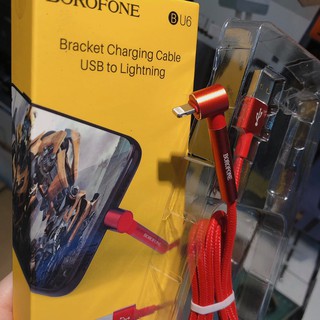 [HÀNG CHÍNH HÃNG] CÁP SẠC BOROFONE DÂY DÙ BU6