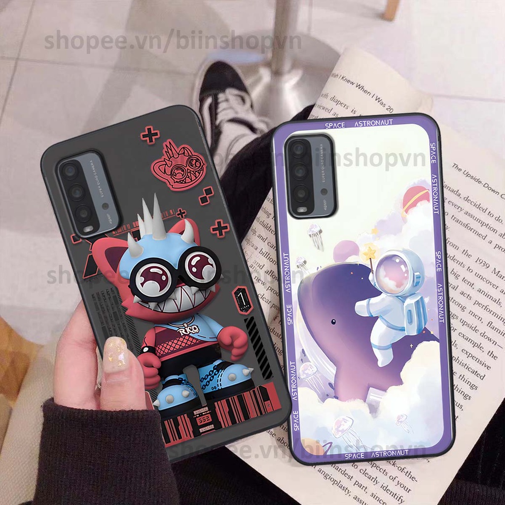 Ốp Xiaomi Redmi 9T phi hành gia vũ trụ space.x siêu đẹp, thời trang