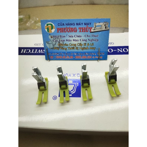 Chân vịt nhựa 2 da máy may công nghiệp combo 5 cái