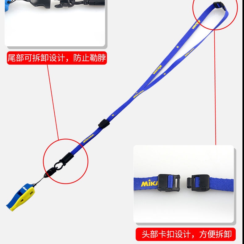 Mikasa Còi Thổi Bóng Rổ / Bóng Đá / Bóng Rổ / Bóng Đá Kèm Còi