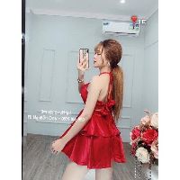 ĐẦM CỔ YẾM VÁY TẦNG SIÊU XINH
