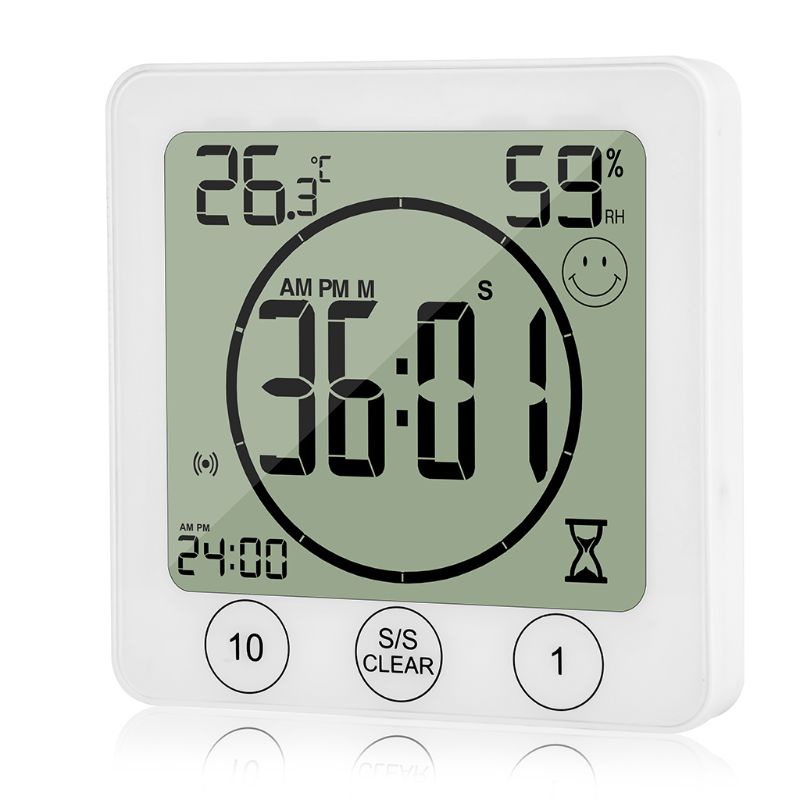 Đồng Hồ Đo Nhiệt Độ Và Độ Ẩm Để Bàn