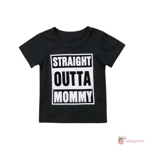 Áo Thun Cotton Tay Ngắn Cho Bé Trai