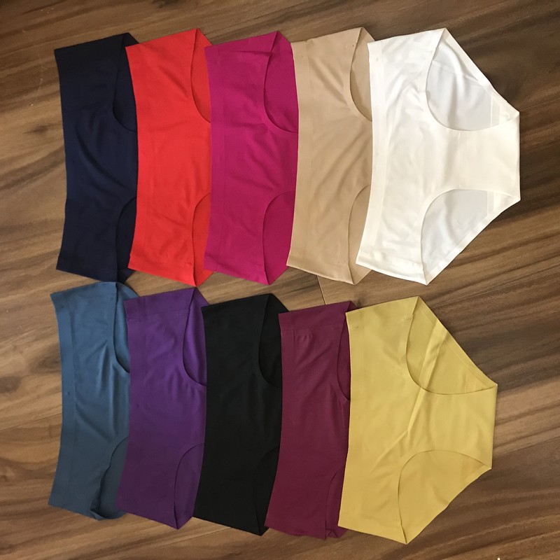 Quần lót nữ đúc su ép viền Form rộng và nhỏ cao cấp thun lạnh có chọn màu chọn size QL11 | BigBuy360 - bigbuy360.vn