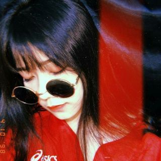 🕶Mắt kính tròn đen râm ulzzang 🕶