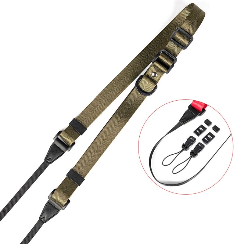 Dây đeo máy ảnh đeo cổ bằng nylon có thể điều chỉnh dành cho máy ảnh thể thao Gopro Yi Slr | BigBuy360 - bigbuy360.vn