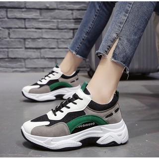 Giày sneaker nữ MS029 (xám xanh)