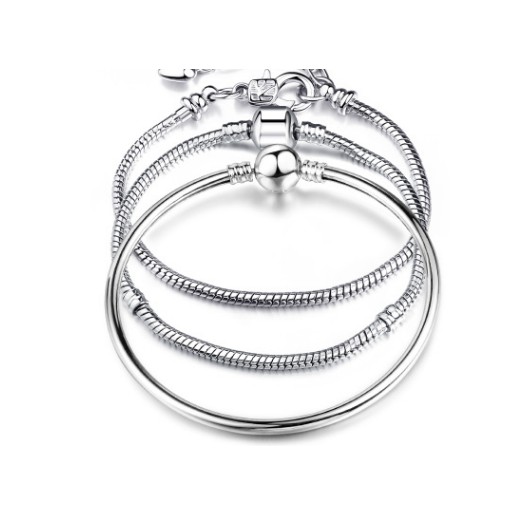 Vòng trơn không charm đủ loại
