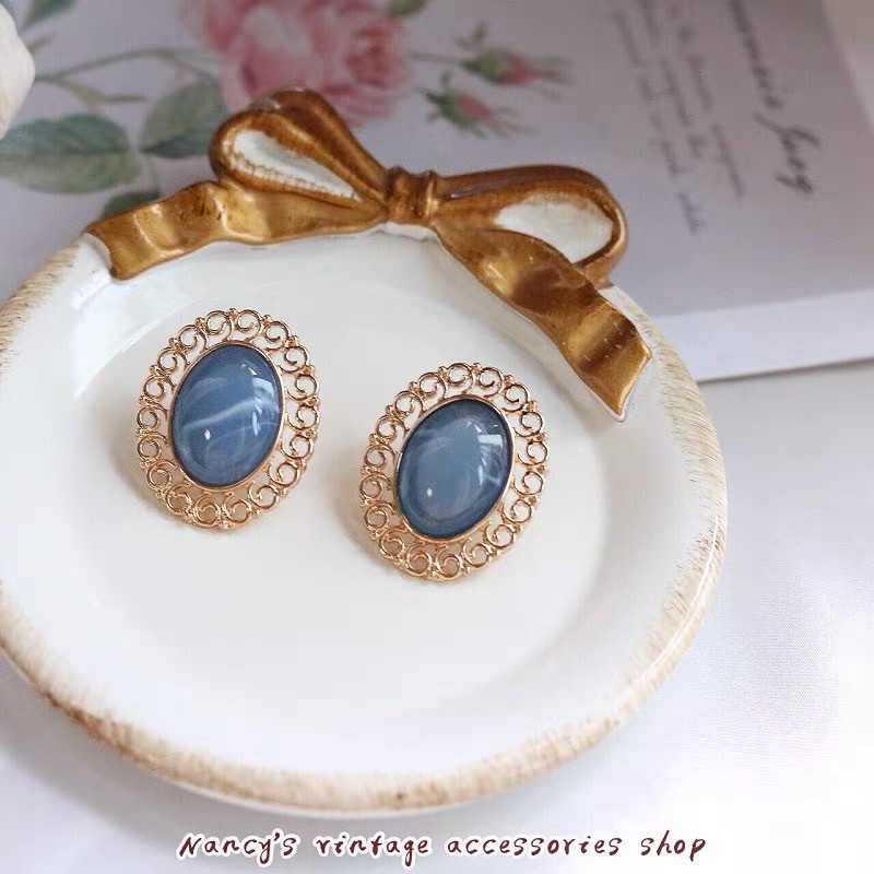 Hoa tai retro cổ điển nữ tính - Maben