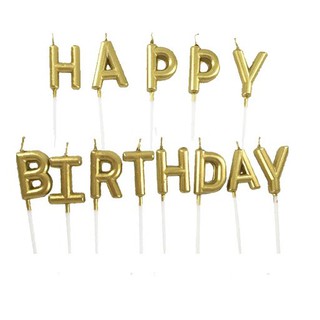 Nến Nhũ Happy Birthday