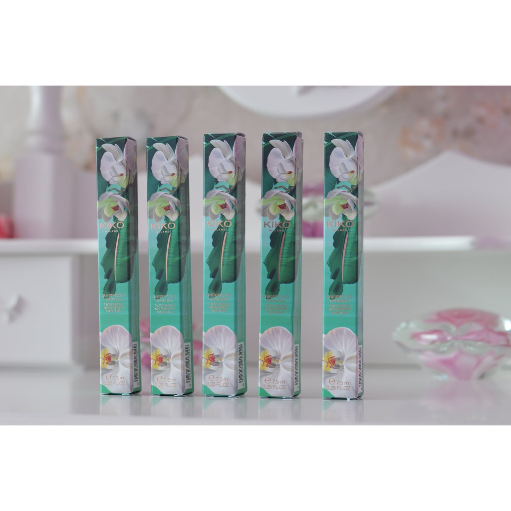 Mascara KIKO 2 trong 1 Unexpected Paradise Twist Brush - Hàng Pháp Đủ Bill