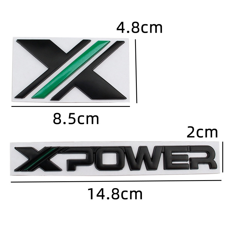 Logo MG X POWER GT HS MG3 MG5 Dán Trang Trí Thân Xe Hơi