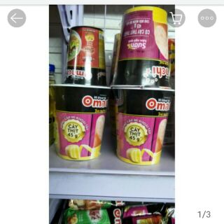 Mì Omachi cây thịt thật vị sườn 45g