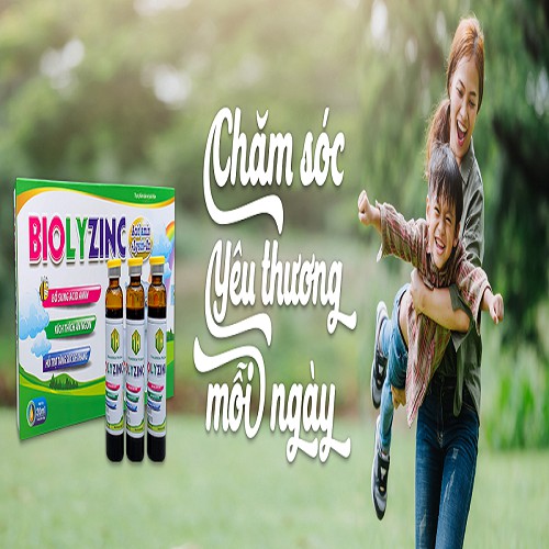 BIOLYZINC - BỔ SUNG ACID AMIN VÀ KẼM - THỰC PHẨM KÍCH THÍCH ĂN NGON CHO TRẺ BIẾNG ĂN CHẬM LỚN