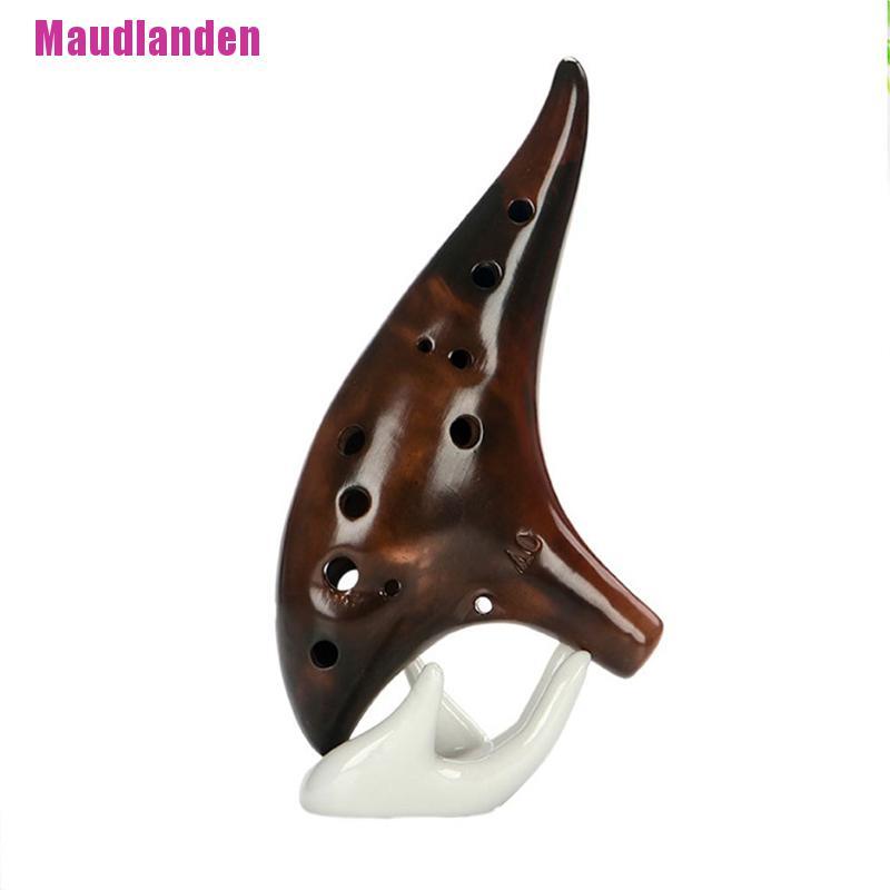 Kèn Ocarina Mini 12 Lỗ Bằng Gốm Dùng Sưu Tầm Trang Trí