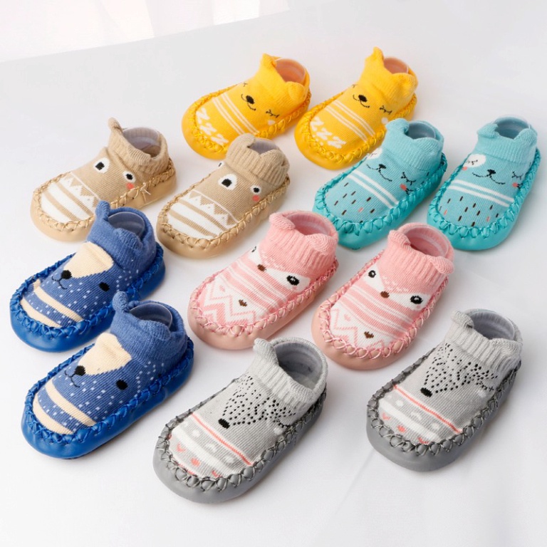 GIÀY TẤT tập đi chống trượt cho bé(6m-1,5 tuổi)  BONBON KIDS