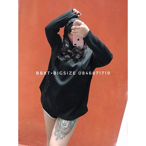 𝐁𝐁𝐗𝐓•𝐁𝐢𝐠𝐬𝐢𝐳𝐞Áo hoodie len tăm có mũ Quảng Châu BIGSIZE