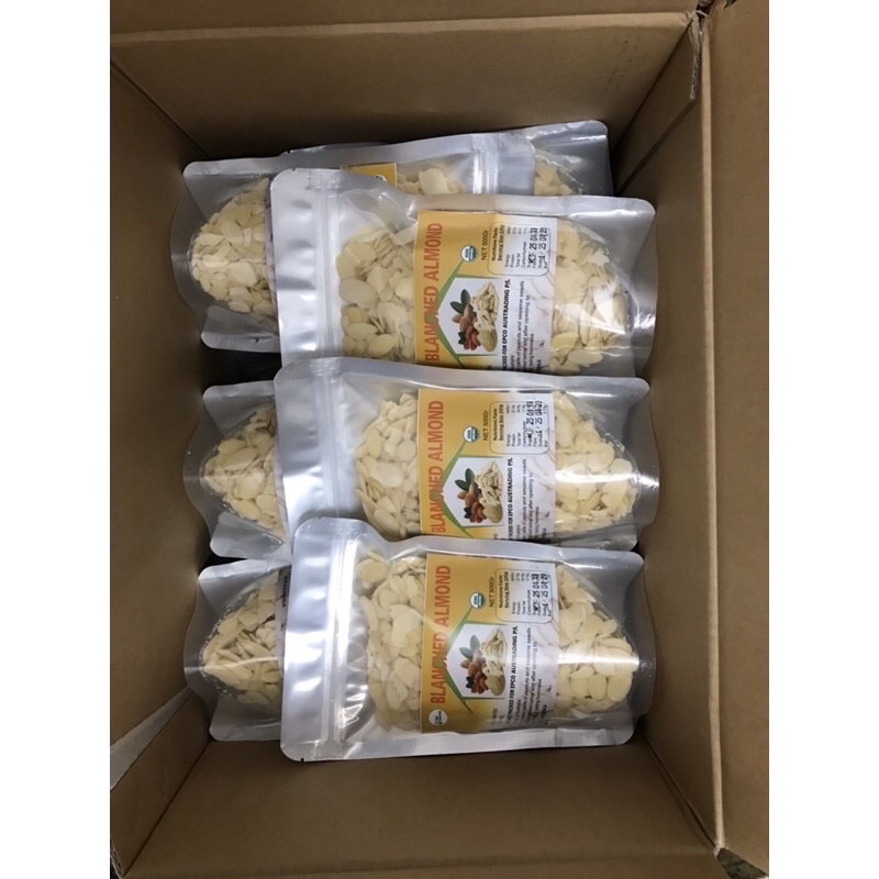 Hạnh nhân tươi cắt lát 500g