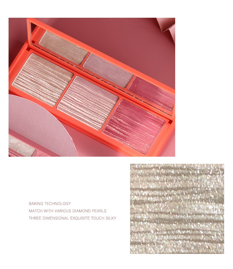 ☀☀☀ (Hàng Mới Về) Bảng Phấn Má Hồng Bắt Sáng 3 Màu Ngọc Trai Mềm Mịn ☝☝☝ | BigBuy360 - bigbuy360.vn