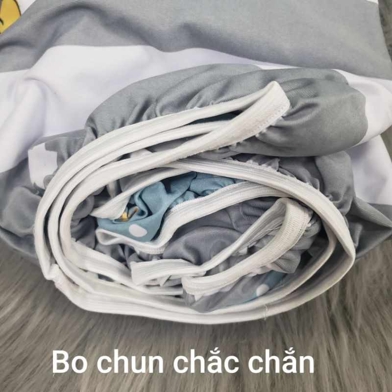 Ga chống thấm cotton thun bảo vệ nệm ngăn ngừa nấm và vi khuẩn tích tụ