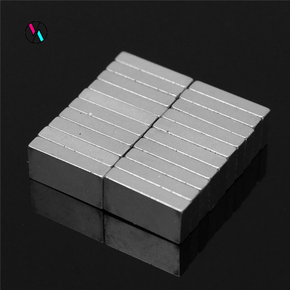 Set 20 khối nam châm hình thang 10x5x2mm N52