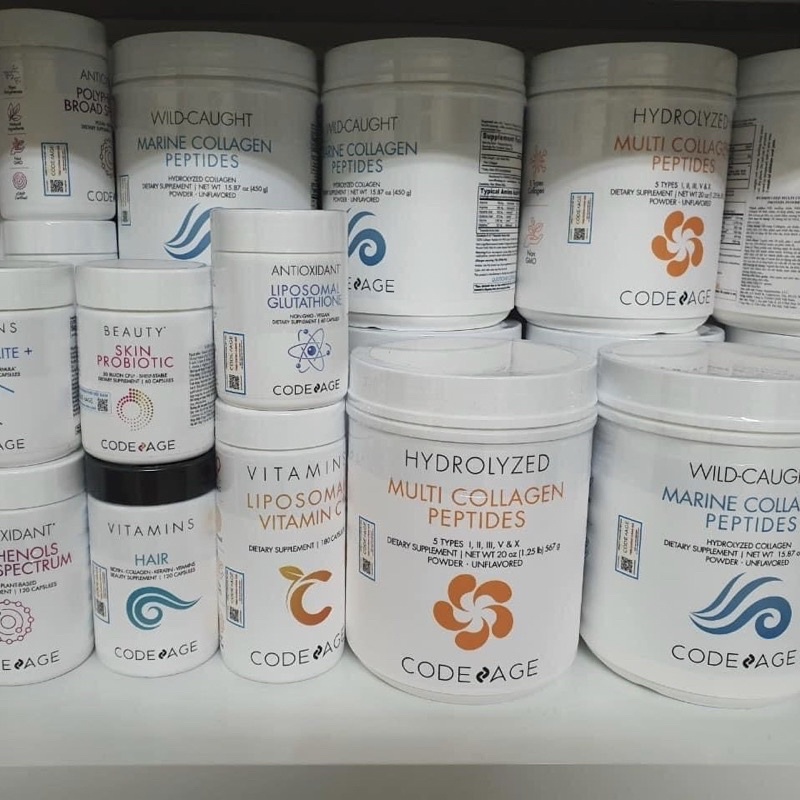 Viên Uống Hỗ Trợ Trắng Da Code Age Liposomal Glutathione 60 Viên