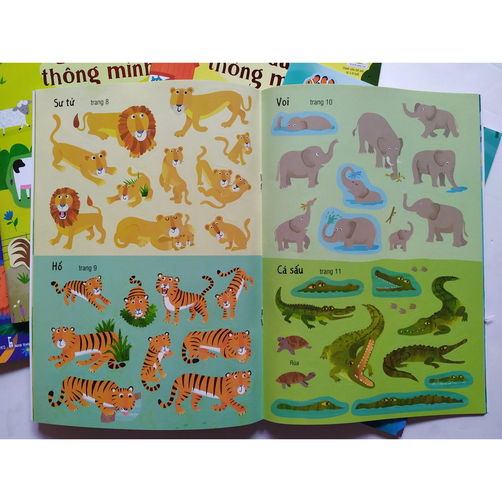 Sách - Bóc Dán Thông Minh Trọn Bộ 6 Cuốn