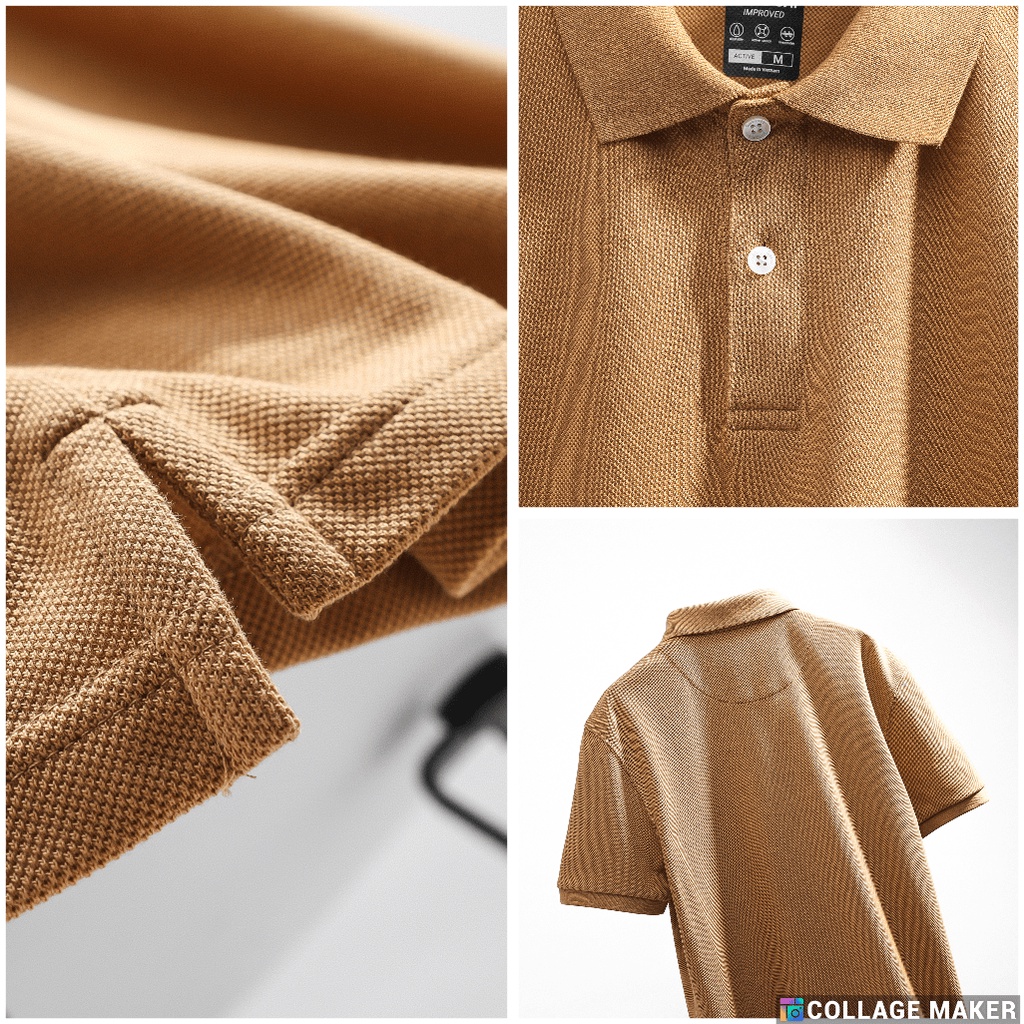 |Hẻm Store| Áo polo nam, áo thun có cổ nam Satoshi SAPL50 tay ngắn chất cotton trơn, thoáng mát dáng vừa 6 màu trơn | BigBuy360 - bigbuy360.vn