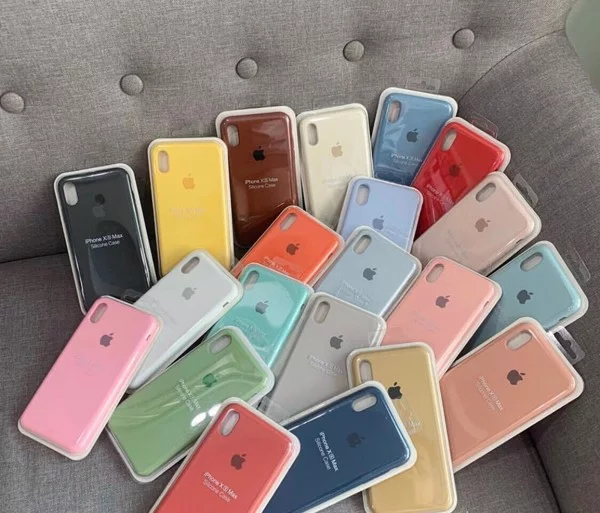 🍎Ốp Silicon Táo chống bẩn Apple Case đủ mã iphone (chọn màu theo số inbox nha)