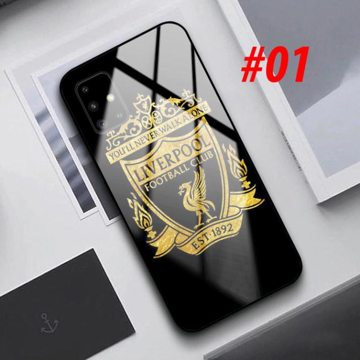 Ốp Kính iPhone 5 5s 5SE 6 6s 6plus 7 8 7Plus 8Plus X Xs Xr XsMax 11 11Pro 11Promax 12 Promax In Hình CLB LIVERPOOL